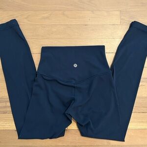 Lululemon Align Leggings 25” Size 2 in Nocturnal Teal GUC